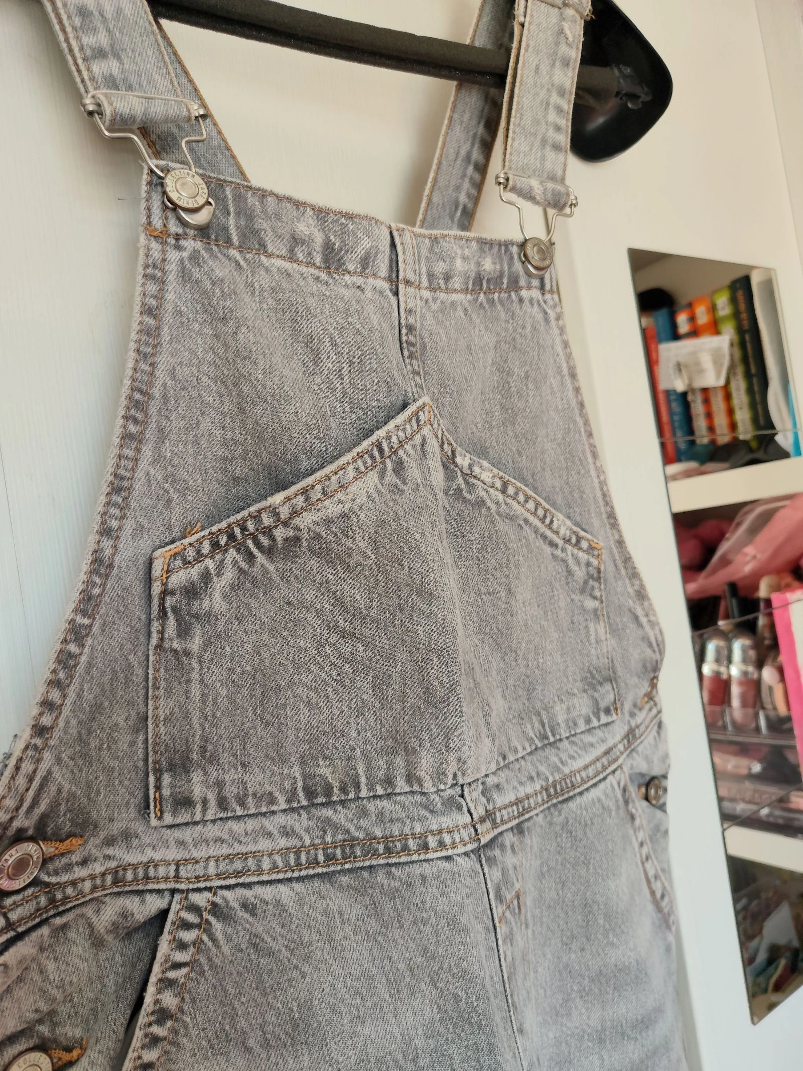 Zara girl denim pinafore size 13-14 years – photo 11